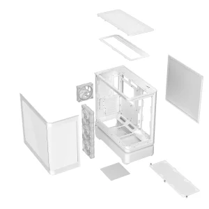 ASUS case PRIME AP304 TG ARGB WHITE - obrázek 10