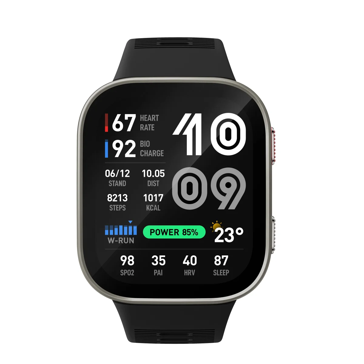 Amazfit Bip Max chytré hodinky černé