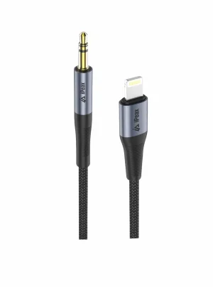 ADAPTÉR LIGHTNING / 3,5 MM JACK 1,5 M ČERNÝ - obrázek 2