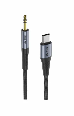 ADAPTÉR USB-C / 3,5 MM JACK 1,5 M ČERNÝ - obrázek 2
