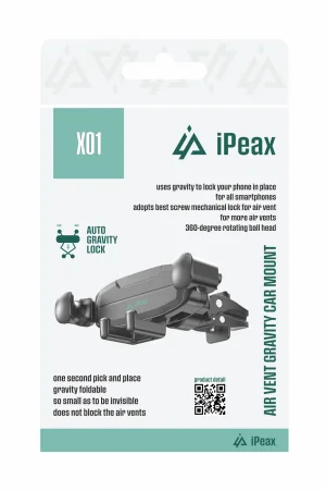 DRŽÁK DO AUTA X01 ČERNÝ