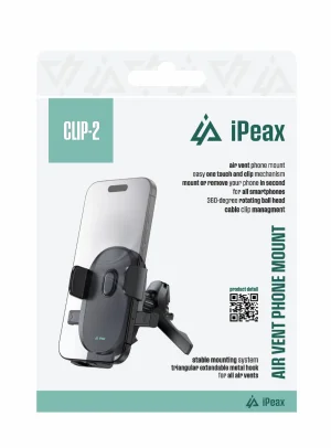 DRŽÁK DO AUTA CLIP-2 ČERNÝ