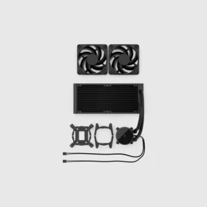 Fractal Design Radius 240, Black - obrázek 2