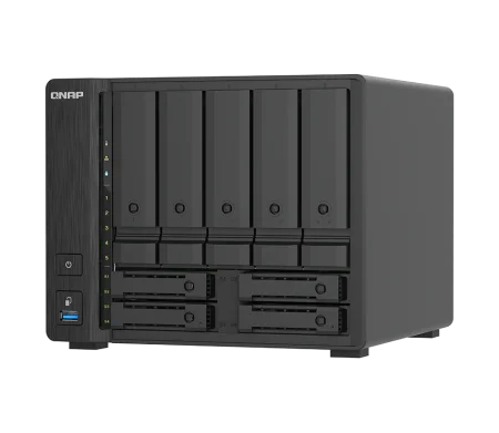 QNAP TS-h966TX-8G NAS i3 6core 8GB 9 disk