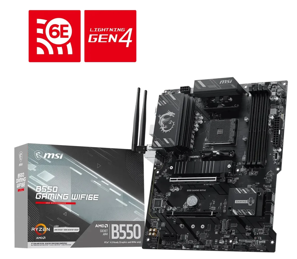 MSI B550 GAMING WIFI6E deska AM4 ATX