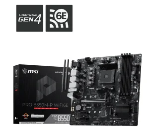 MSI PRO B550M-P WIFI6E Základní deska AM4 mATX