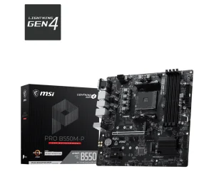 MSI PRO B550M-P mATX základní deska AM4