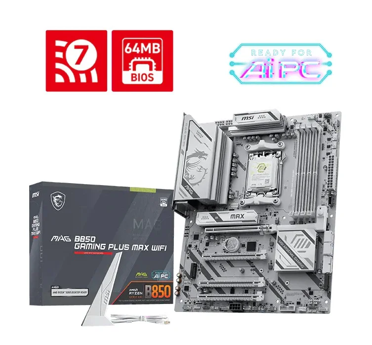 MSI MAG B850 GAMING PLUS MAX WIFI Deska