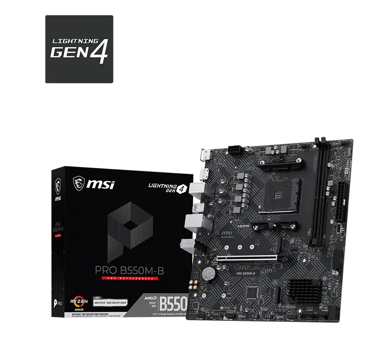 MSI PRO B550M-B Základní deska AM4 mATX