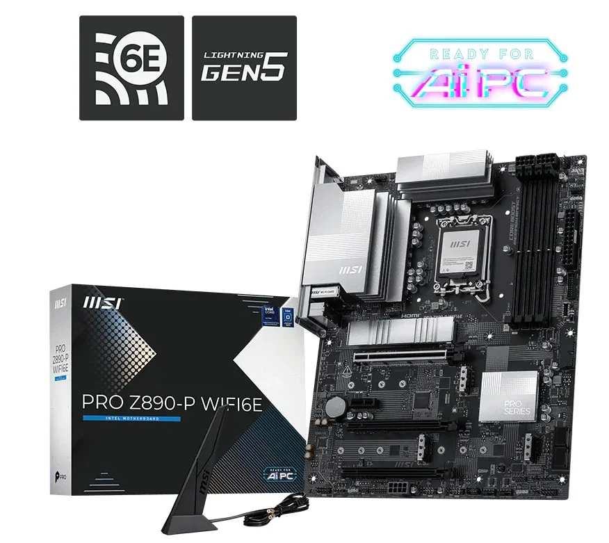 MSI PRO Z890-P WIFI6E základní deska ATX