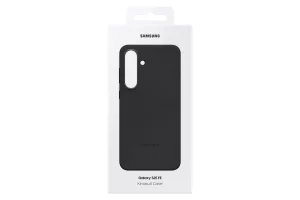 Samsung Ochranný Kryt z Veganské Kůže S25 FE Black - obrázek 3