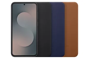 Samsung Ochranný Kryt z Veganské Kůže S25 FE Black - obrázek 4