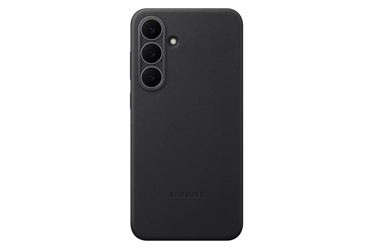 Samsung Ochranný Kryt z Veganské Kůže S25 FE Black