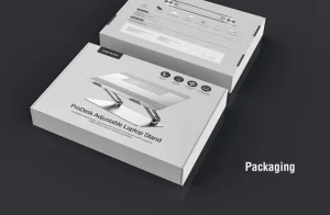 NILLKIN ProDesk nastavitelný stojánek na notebook šedý - obrázek 3