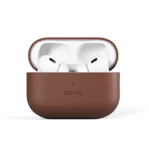 Epico Leather Case Airpods Pro 2 - hnědá - obrázek 2