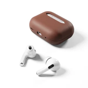 Epico Leather Case Airpods Pro 2 - hnědá - obrázek 3