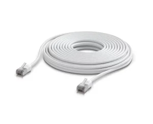Ubiquiti UACC-Cable-Patch-Outdoor-C6A-12M-W, UniFi Premium Patch Cable Outdoor, 12m, bílá