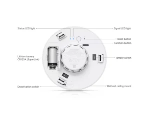Ubiquiti USL-Smoke, UniFi Protect Smoke and CO Alarm - obrázek 14
