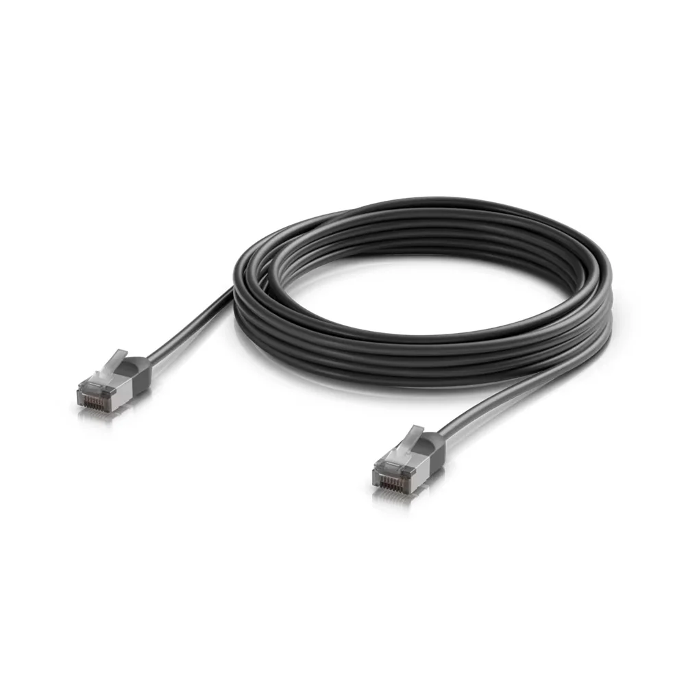 Ubiquiti UACC-Cable-Patch-Outdoor-C6A-5M-BK, UniFi Premium Patch Cable Outdoor, 5m, černá
