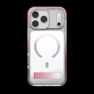 Case Santa Cruz Snap Kickstand Metallic with Camera Button Apple iPhone 18 Pro / 17 Pro - Opalescent - obrázek 2