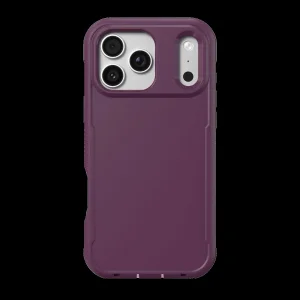 Case Teton Snap with Kickstand and Holster for Apple iPhone 18 Pro Max / 17 Pro Max - Aubergine - obrázek 2