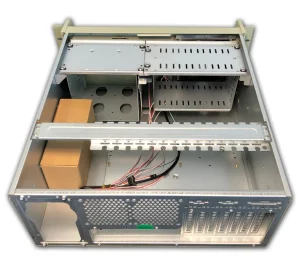 DATACOM 19" Case IPC 4U/585mm šedý bez PSU - obrázek 3