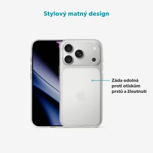 Epico AirMatte Ultralehký kryt iPhone 17 Pro/18 Pro - obrázek 3
