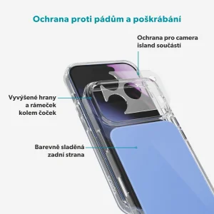 Epico Tile Mag+ Case iPhone 17 Pro/18 Pro modrá - obrázek 6