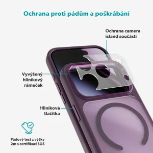 Epico HeroMatte Mag+ Case iPhone 17 Pro/18 Pro fialová - obrázek 4