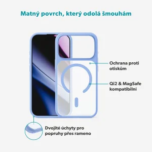 Epico HeroMatte Mag+ Case iPhone 17 Pro/18 Pro modrá - obrázek 5