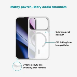 Epico HeroMatte Mag+ Case iPhone 17 Pro Max/18 Pro Max bílá - obrázek 5