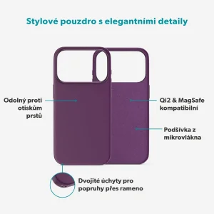 Epico Silicone Mag+ Case iPhone 17 Pro Max/18 Pro Max fialová - obrázek 5