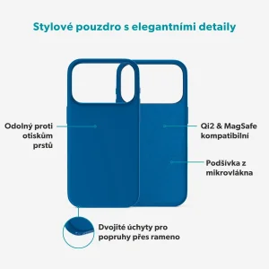 Epico Silicone Mag+ Case iPhone 17 Pro Max/18 Pro Max modrá - obrázek 3