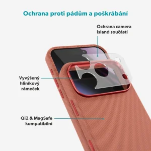 Epico SolidWoven Mag+ Case iPhone 17 Pro/18 Pro hnědá - obrázek 4
