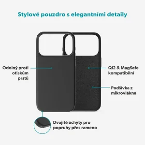 Epico Silicone Mag+ Case iPhone 17 Pro Max/18 Pro Max černá - obrázek 3