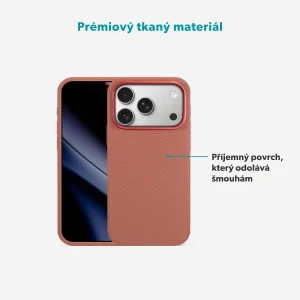 Epico SolidWoven Mag+ Case iPhone 17 Pro Max/18 Pro Max hnědá - obrázek 5