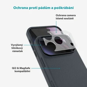 Epico SolidWoven Mag+ Case iPhone 17 Pro Max/18 Pro Max černá - obrázek 4