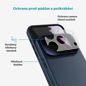 Epico Leather Mag+ Case iPhone 17 Pro/18 Pro modrá - obrázek 4