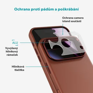Epico Leather Mag+ Case iPhone 17 Pro/18 Pro hnědá - obrázek 4