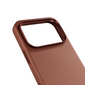Epico Leather Mag+ Case iPhone 17 Pro/18 Pro hnědá - obrázek 5