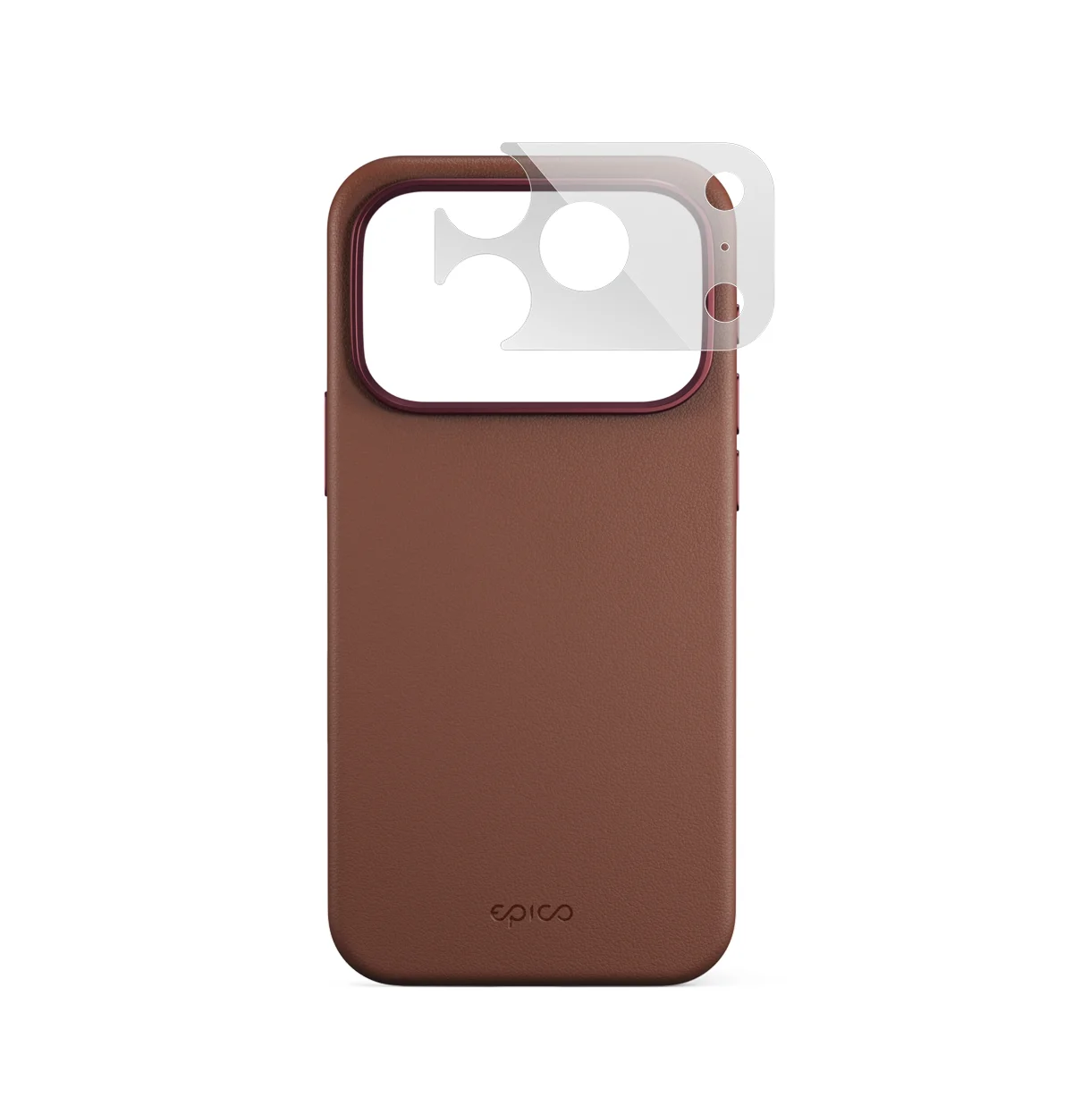 Epico Leather Mag+ Case iPhone 17 Pro/18 Pro hnědá