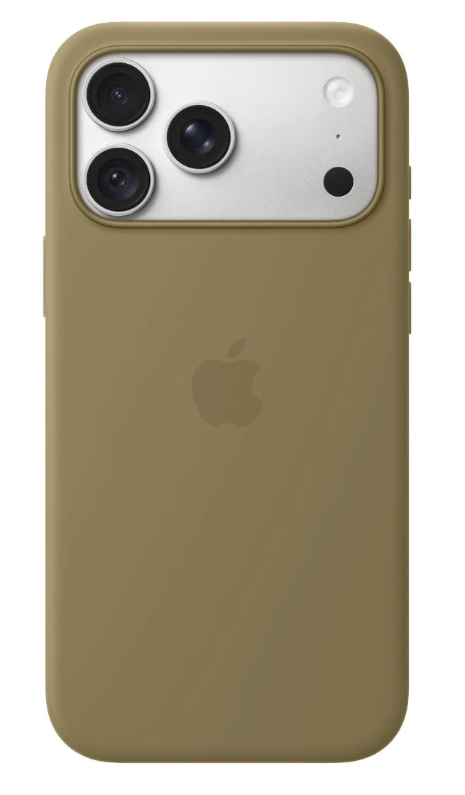 iPhone 18 Pro Max Silicone Case with MS - Olive