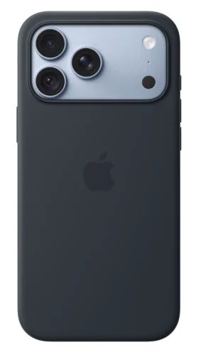 iPhone 18 Pro Max Silicone Case with MS - N.Blue
