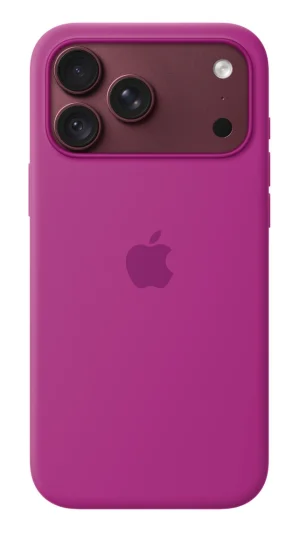 iPhone 18 Pro Max Silicone Case with MS - Magenta