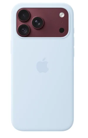 iPhone 18 Pro Max Silicone Case with MS - Cr.Blue - obrázek 4