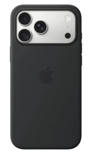 iPhone 18 Pro Max Silicone Case with MS - Black - obrázek 4