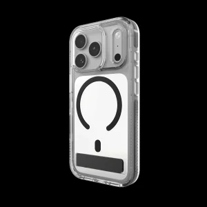 Case Santa Cruz with Kickstand and Camera Button Cover for Apple iPhone 18 Pro / 17 Pro - Black - obrázek 2