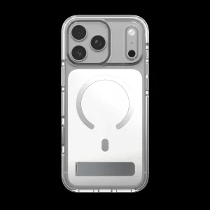 Case Santa Cruz Snap Kickstand Metallic with Camera Button Apple iPhone 18 Pro Max/17 Pro Max Silver - obrázek 3