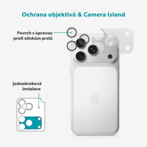 Epico Clear AntiReflective Lens Protector iPhone 18 Pro - obrázek 5