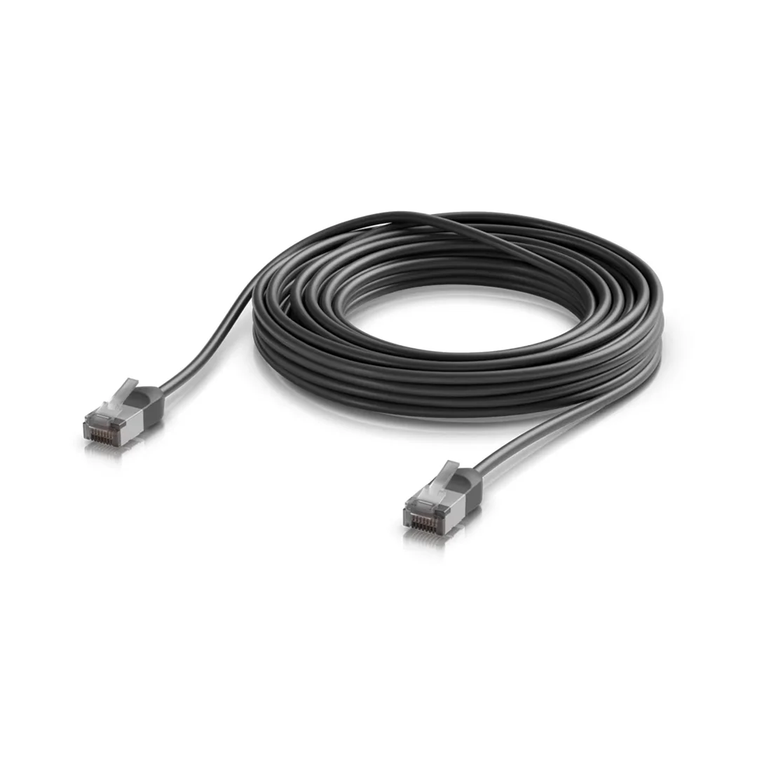 Ubiquiti UACC-Cable-Patch-Outdoor-C6A-8M-BK, UniFi Premium Patch Cable Outdoor, 8m, černá